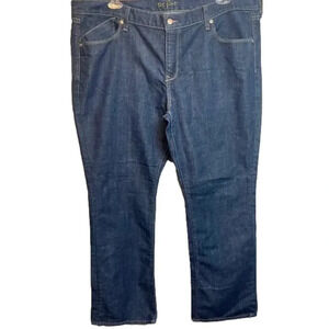 Old Navy plus size mid rise, bootcut jeans.‎ The flirt 
Size: 20 reg
